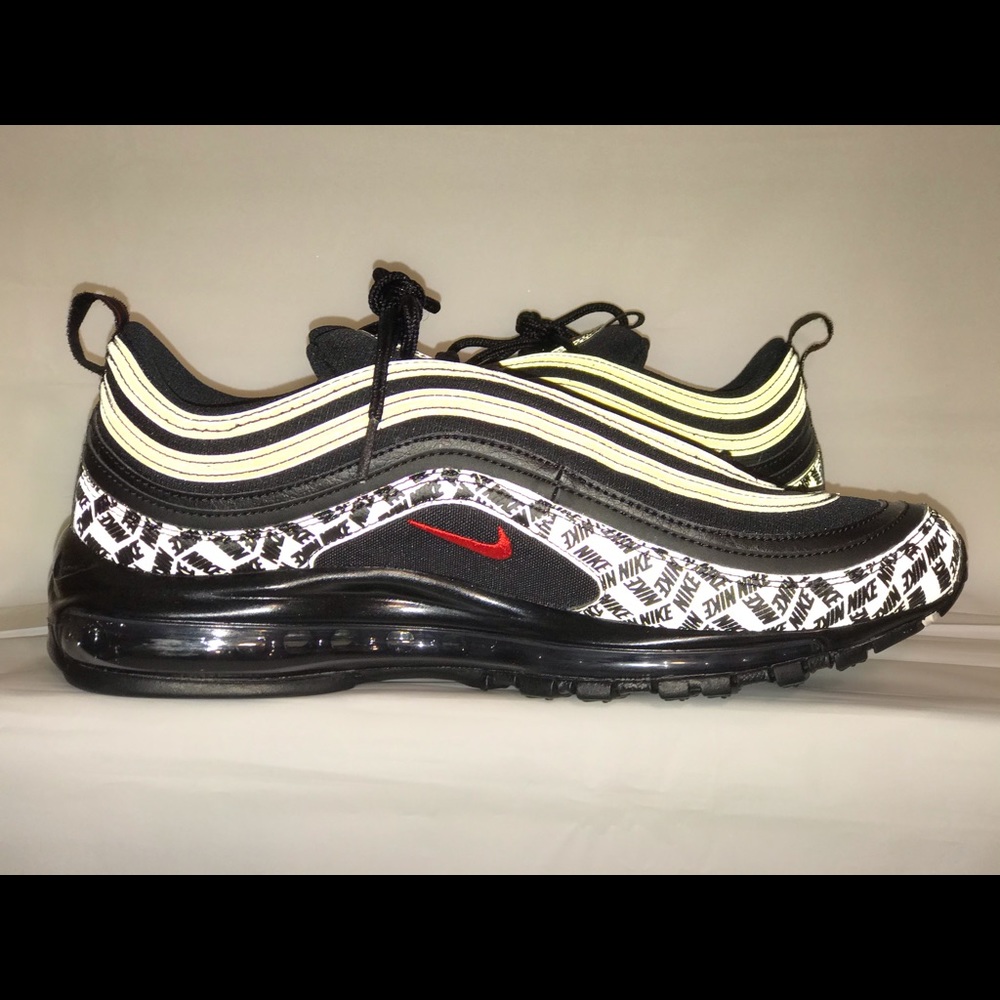 Nike Men Air Max 97 All Over Reflective Print - Picture 2 of 8